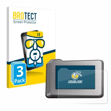 Parte frontale di una confezione del prodotto con il logo del marchio BROTECT. Accanto è raffigurato il dispositivo KTM 1290 S