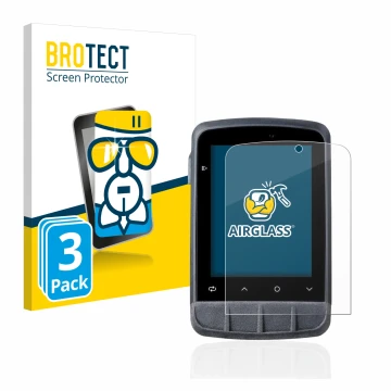 Parte frontale di una confezione del prodotto con il logo del marchio BROTECT. Accanto è raffigurato il dispositivo Giant Dash
