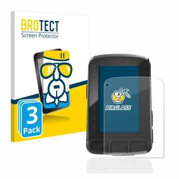 Parte frontale di una confezione del prodotto con il logo del marchio BROTECT. Accanto è raffigurato il dispositivo Wahoo Elem