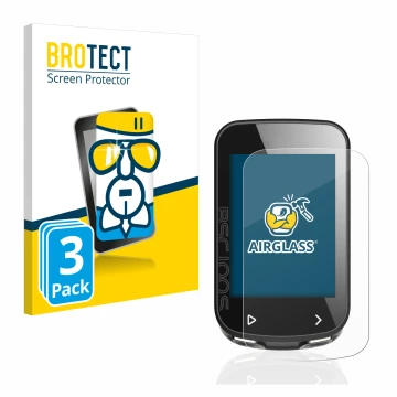 Parte frontale di una confezione del prodotto con il logo del marchio BROTECT. Accanto è raffigurato il dispositivo iGPSPORT B