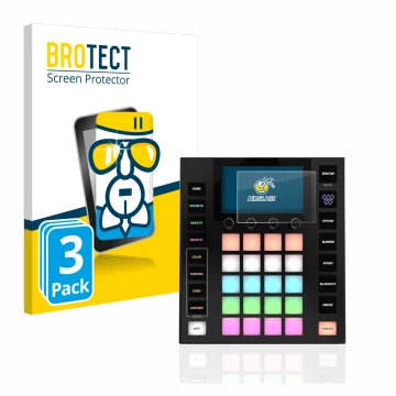 Parte frontale di una confezione del prodotto con il logo del marchio BROTECT. Accanto è raffigurato il dispositivo Wolfmix W1
