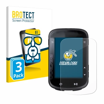 Parte frontale di una confezione del prodotto con il logo del marchio BROTECT. Accanto è raffigurato il dispositivo iGPSPORT B