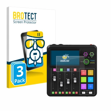 Parte frontale di una confezione del prodotto con il logo del marchio BROTECT. Accanto è raffigurato il dispositivo Rode Rodec