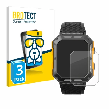 Parte frontale di una confezione del prodotto con il logo del marchio BROTECT. Accanto è raffigurato il dispositivo Njord Gear