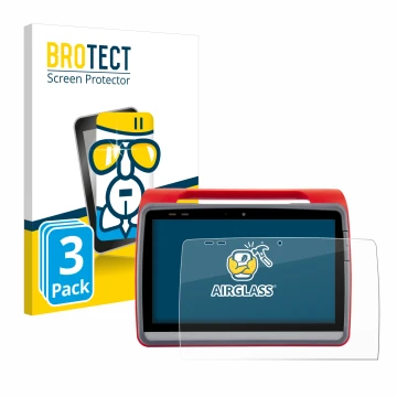 Parte frontale di una confezione del prodotto con il logo del marchio BROTECT. Accanto è raffigurato il dispositivo medDV NIDA