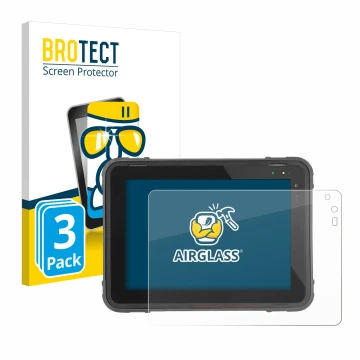 Parte frontale di una confezione del prodotto con il logo del marchio BROTECT. Accanto è raffigurato il dispositivo Texa Axone