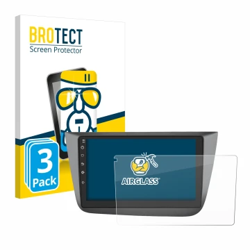 Parte frontale di una confezione del prodotto con il logo del marchio BROTECT. Accanto è raffigurato il dispositivo Topway And