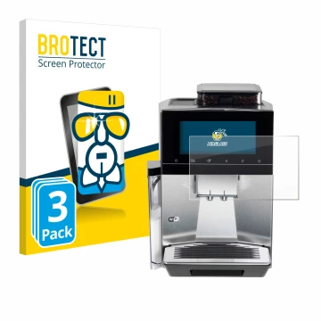 Parte frontale di una confezione del prodotto con il logo del marchio BROTECT. Accanto è raffigurato il dispositivo Siemens EQ
