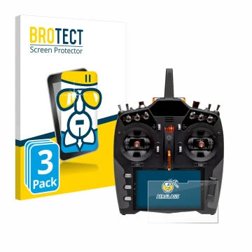 Parte frontale di una confezione del prodotto con il logo del marchio BROTECT. Accanto è raffigurato il dispositivo Spektrum N