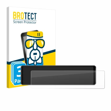 Parte frontale di una confezione del prodotto con il logo del marchio BROTECT. Accanto è raffigurato il dispositivo Airpuxem T