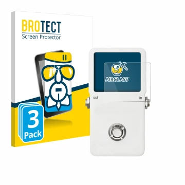 Parte frontale di una confezione del prodotto con il logo del marchio BROTECT. Accanto è raffigurato il dispositivo TC Electro