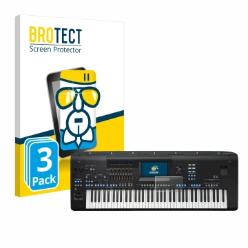 Parte frontale di una confezione del prodotto con il logo del marchio BROTECT. Accanto è raffigurato il dispositivo Yamaha Gen