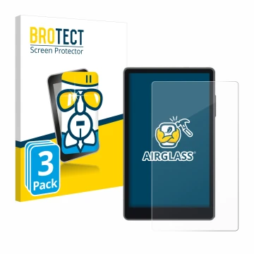 Parte frontale di una confezione del prodotto con il logo del marchio BROTECT. Accanto è raffigurato il dispositivo Keystone 3