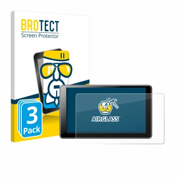 Parte frontale di una confezione del prodotto con il logo del marchio BROTECT. Accanto è raffigurato il dispositivo Pioneer SP