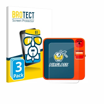 Parte frontale di una confezione del prodotto con il logo del marchio BROTECT. Accanto è raffigurato il dispositivo rabbit r1 