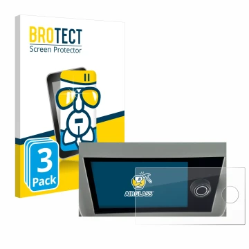 Parte frontale di una confezione del prodotto con il logo del marchio BROTECT. Accanto è raffigurato il dispositivo Volkswagen