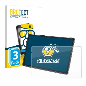 Parte frontale di una confezione del prodotto con il logo del marchio BROTECT. Accanto è raffigurato il dispositivo Yestel T13