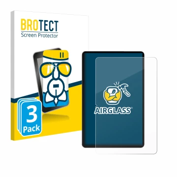 Parte frontale di una confezione del prodotto con il logo del marchio BROTECT. Accanto è raffigurato il dispositivo Honor Pad 