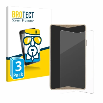 Parte frontale di una confezione del prodotto con il logo del marchio BROTECT. Accanto è raffigurato il dispositivo ELLIPAL Ti