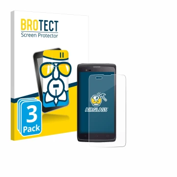 Parte frontale di una confezione del prodotto con il logo del marchio BROTECT. Accanto è raffigurato il dispositivo Almex crui
