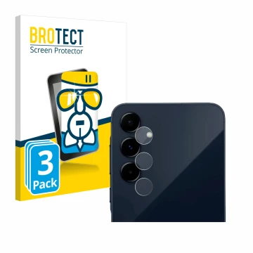 Parte frontale di una confezione del prodotto con il logo del marchio BROTECT. Accanto è raffigurato il dispositivo Samsung Ga