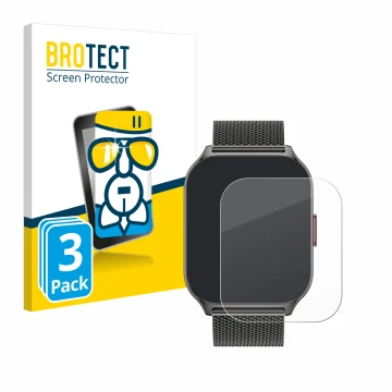 Parte frontale di una confezione del prodotto con il logo del marchio BROTECT. Accanto è raffigurato il dispositivo Zoskvee P9