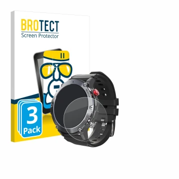 Parte frontale di una confezione del prodotto con il logo del marchio BROTECT. Accanto è raffigurato il dispositivo Darmowade 