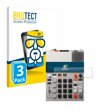Parte frontale di una confezione del prodotto con il logo del marchio BROTECT. Accanto è raffigurato il dispositivo Teenage En