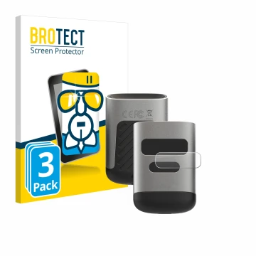 Parte frontale di una confezione del prodotto con il logo del marchio BROTECT. Accanto è raffigurato il dispositivo Opticon OP