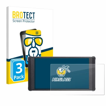 Parte frontale di una confezione del prodotto con il logo del marchio BROTECT. Accanto è raffigurato il dispositivo Portkeys P