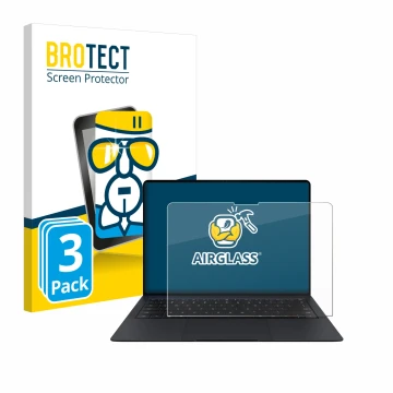 Parte frontale di una confezione del prodotto con il logo del marchio BROTECT. Accanto è raffigurato il dispositivo Huawei Mat