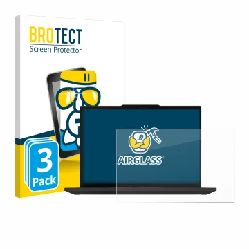 Parte frontale di una confezione del prodotto con il logo del marchio BROTECT. Accanto è raffigurato il dispositivo Lenovo Thi