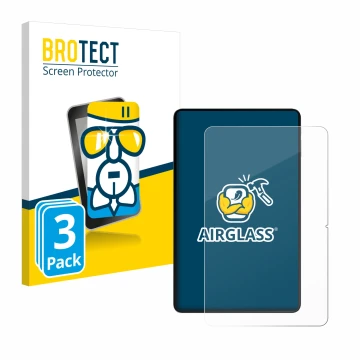 Parte frontale di una confezione del prodotto con il logo del marchio BROTECT. Accanto è raffigurato il dispositivo Oukitel OT