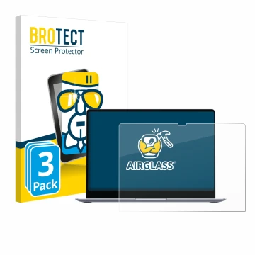 Parte frontale di una confezione del prodotto con il logo del marchio BROTECT. Accanto è raffigurato il dispositivo Samsung Ga