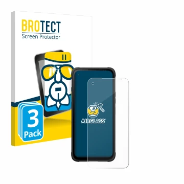 Parte frontale di una confezione del prodotto con il logo del marchio BROTECT. Accanto è raffigurato il dispositivo Hammer Bla