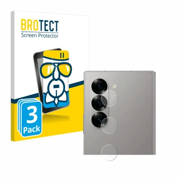 Parte frontale di una confezione del prodotto con il logo del marchio BROTECT. Accanto è raffigurato il dispositivo Samsung Ga
