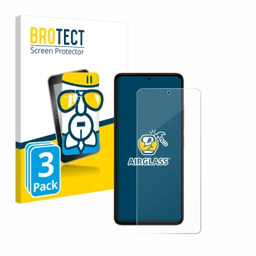 Parte frontale di una confezione del prodotto con il logo del marchio BROTECT. Accanto è raffigurato il dispositivo HMD Pulse 