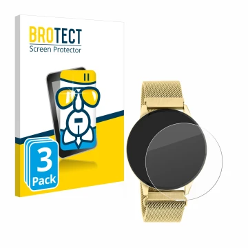 Parte frontale di una confezione del prodotto con il logo del marchio BROTECT. Accanto è raffigurato il dispositivo Oozoo Q001