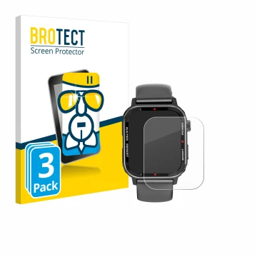 Parte frontale di una confezione del prodotto con il logo del marchio BROTECT. Accanto è raffigurato il dispositivo Manike G96