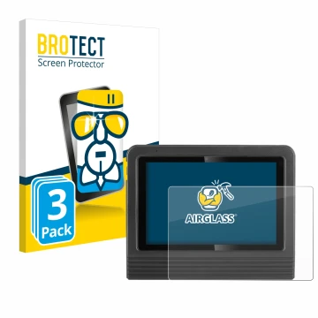 Parte frontale di una confezione del prodotto con il logo del marchio BROTECT. Accanto è raffigurato il dispositivo Launch X-4