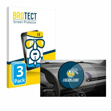 Parte frontale di una confezione del prodotto con il logo del marchio BROTECT. Accanto è raffigurato il dispositivo Mini Coope