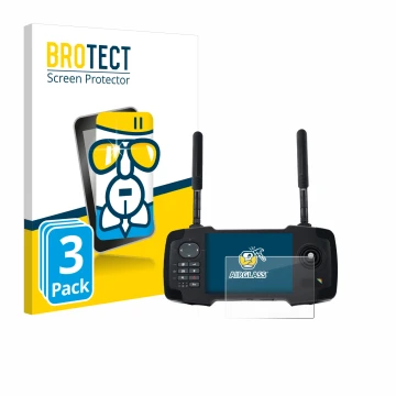 Parte frontale di una confezione del prodotto con il logo del marchio BROTECT. Accanto è raffigurato il dispositivo Toslon XR5