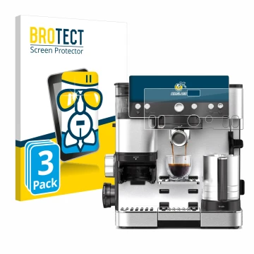 Parte frontale di una confezione del prodotto con il logo del marchio BROTECT. Accanto è raffigurato il dispositivo Ninja Luxe