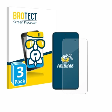 Parte frontale di una confezione del prodotto con il logo del marchio BROTECT. Accanto è raffigurato il dispositivo Honor Magi