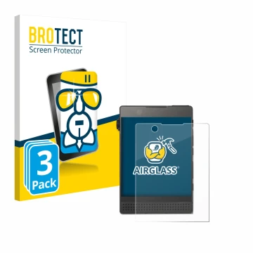 Parte frontale di una confezione del prodotto con il logo del marchio BROTECT. Accanto è raffigurato il dispositivo Light Phon