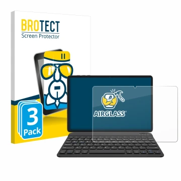 Parte frontale di una confezione del prodotto con il logo del marchio BROTECT. Accanto è raffigurato il dispositivo BESTTAB A2