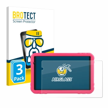 Parte frontale di una confezione del prodotto con il logo del marchio BROTECT. Accanto è raffigurato il dispositivo Juedur R50
