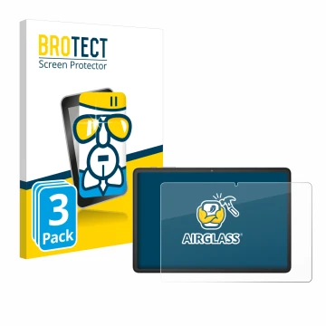 Parte frontale di una confezione del prodotto con il logo del marchio BROTECT. Accanto è raffigurato il dispositivo Blackview 