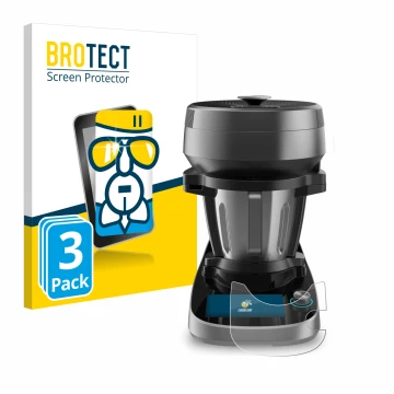 Parte frontale di una confezione del prodotto con il logo del marchio BROTECT. Accanto è raffigurato il dispositivo Cecotec Ma