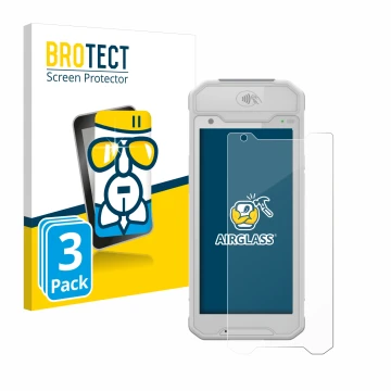 Parte frontale di una confezione del prodotto con il logo del marchio BROTECT. Accanto è raffigurato il dispositivo Dojo Pocke